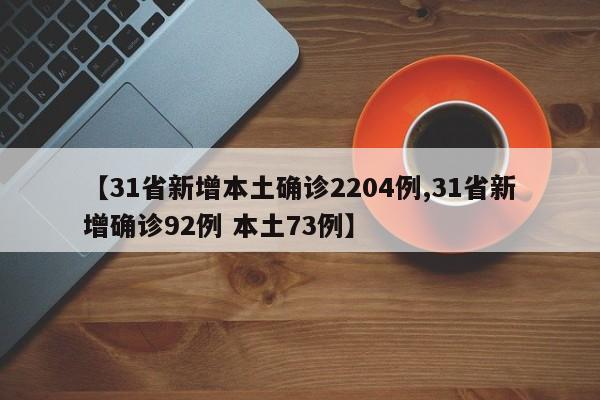 【31省新增本土确诊2204例,31省新增确诊92例 本土73例】